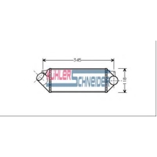 0670801 KUHLER SCHNEIDER Интеркулер