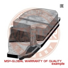 13046059332N-SET-MS MASTER-SPORT Комплект тормозных колодок, дисковый тормоз