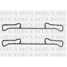 BBK1178 BORG & BECK Комплектующие, колодки дискового тормоза