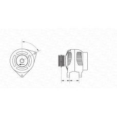 943355224010 MAGNETI MARELLI Генератор