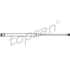 722 585 TOPRAN Газовая пружина, крышка багажник