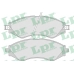 05P729 LPR Комплект тормозных колодок, дисковый тормоз
