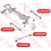 KI0505R VTR Сайлентблок продольной тяги, з