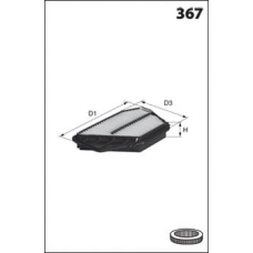 ELP9234 MECAFILTER Воздушный фильтр