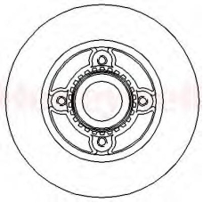 562367B BENDIX Тормозной диск