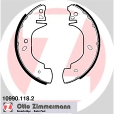 10990.118.2 ZIMMERMANN Комплект тормозных колодок