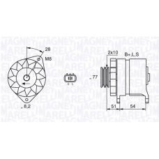 063532603010 MAGNETI MARELLI Генератор