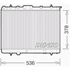 DRM21030 DENSO Радиатор, охлаждение двигателя