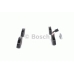 0 986 424 595 BOSCH Комплект тормозных колодок, дисковый тормоз