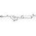 288-897 BOSAL Глушитель выхлопных газов конечный