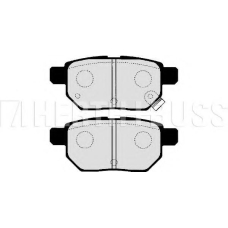 J3612033 NIPPARTS Комплект тормозных колодок, дисковый тормоз