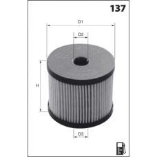 ELG5277 MECAFILTER Топливный фильтр