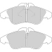 FD6675N NECTO Комплект тормозных колодок, дисковый тормоз