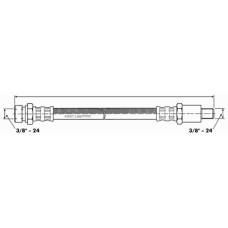 FBH6209 FIRST LINE Тормозной шланг