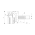 CVJ5365.10 OPEN PARTS Шарнирный комплект, приводной вал