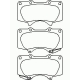 P 83 066<br />BREMBO<br />Комплект тормозных колодок, дисковый тормоз