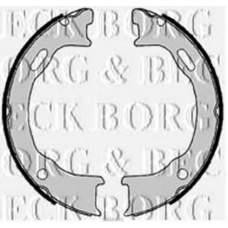 BBS6391 BORG & BECK Комплект тормозных колодок