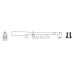 0 986 356 094 BOSCH Провод зажигания