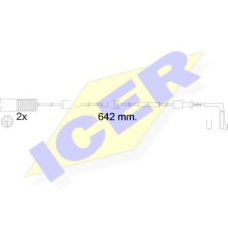 610538 E C ICER Сигнализатор, износ тормозных колодок