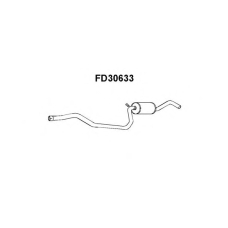 FD30633 VENEPORTE Предглушитель выхлопных газов