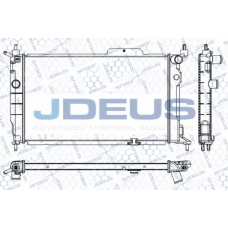 RA0200611 JDEUS Радиатор, охлаждение двигателя