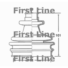 FCB2201 FIRST LINE Пыльник, приводной вал