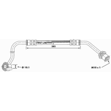 FBH6268 FIRST LINE Тормозной шланг