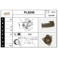 PL9249 SNRA Стартер