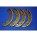 PLA-006 Parts mall Комплект тормозных колодок