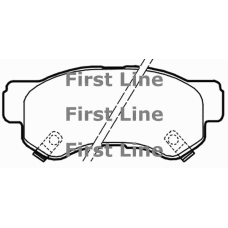 FBP3418 FIRST LINE Комплект тормозных колодок, дисковый тормоз