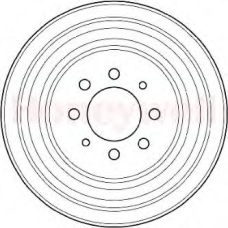 329108B BENDIX Тормозной барабан