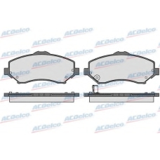 AC850083D AC Delco Комплект тормозных колодок, дисковый тормоз