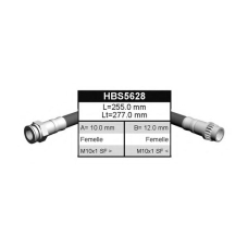 HBS5628 QUINTON HAZELL Тормозной шланг