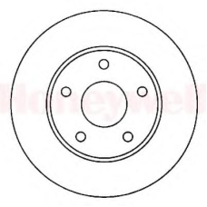 561862B BENDIX Тормозной диск