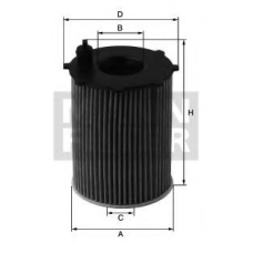 HU 718/8 x MANN-FILTER Масляный фильтр