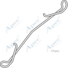 KIT519 APEC Комплектующие, тормозные колодки