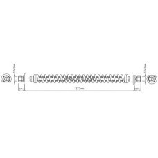 VBJ333 MOTAQUIP Тормозной шланг