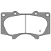 BPA0988.00 OPEN PARTS Комплект тормозных колодок, дисковый тормоз