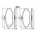 0 986 424 565 BOSCH Комплект тормозных колодок, дисковый тормоз