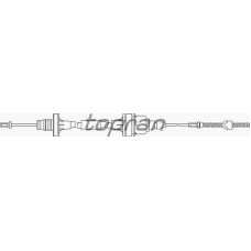 205 111 TOPRAN Трос, управление сцеплением