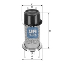 27.327.00 UFI Воздушный фильтр
