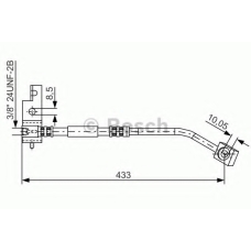 1 987 476 149 BOSCH Тормозной шланг