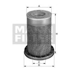 C 23 589 MANN-FILTER Воздушный фильтр