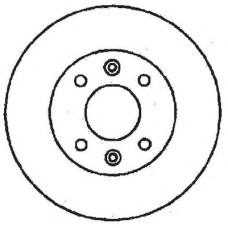 561235BC BENDIX Тормозной диск