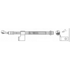 FHY3128 FERODO Тормозной шланг