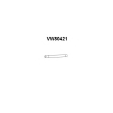 VW80421 VENEPORTE Труба выхлопного газа