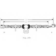 PHD190 TRW Тормозной шланг