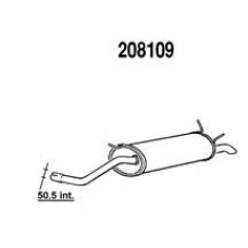 394320810900 MAGNETI MARELLI Выпускной трубопровод