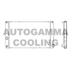 105701 AUTOGAMMA Радиатор, охлаждение двигателя