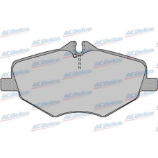 AC703581D AC Delco Комплект тормозных колодок, дисковый тормоз
